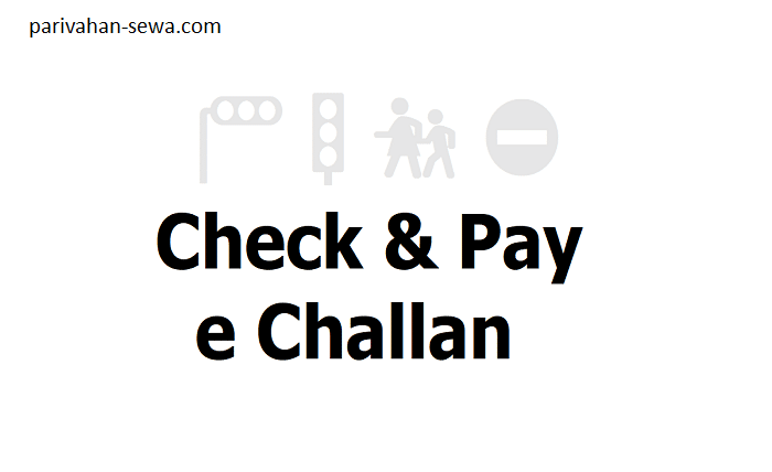 parivahan sewa challan