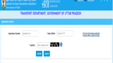 Sarathi Parivahan Sewa Application Status