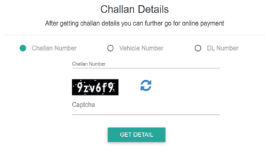 E-Challan Parivahan