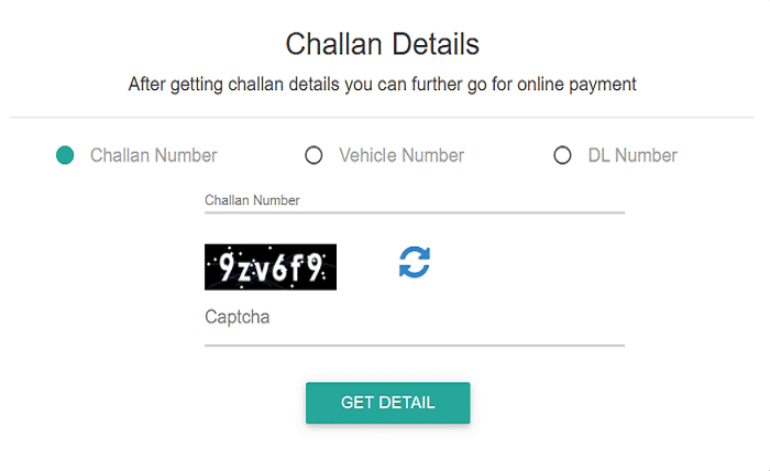 E-Challan Parivahan